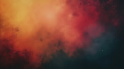 Abstract blended colors of warm hues and deep tones background