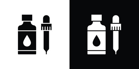 Essential oils icon fill vectors set for ui.