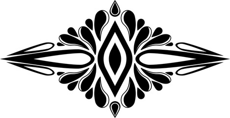 Ornamental Abstract Pattern SVG &ndash; Modern Digital Vector Motif for Jewelry