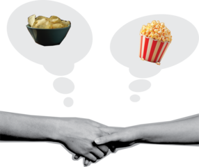 share with each other fairly art collage