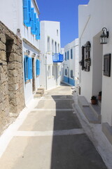 narrow street in the old town