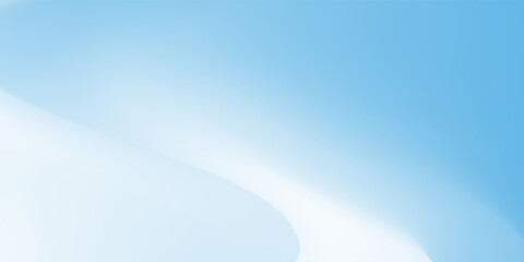 Blue noise gradient background. Navy grainy texture gradation cover. Christmas soft cold transition. Fresh banner template. Horizontal blur cover. Water surface pattern. Vector illustration.