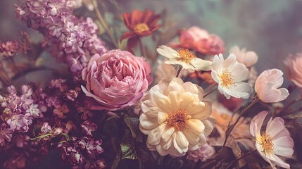Soft Blurred Y2K Florals, A Modern Vintage Revival
