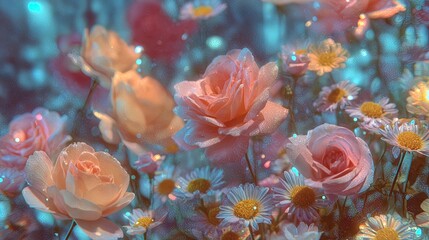Soft Blurred Y2K Florals, A Modern Vintage Revival