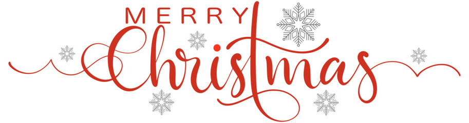 Merry christmas lettering calligraphy vector eps