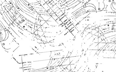 Vintage grunge scratches texture isolated on white background.dust, smudges, scratches, hairs and film grain background texture.Scratch Grunge Urban Background. Texture Vector.