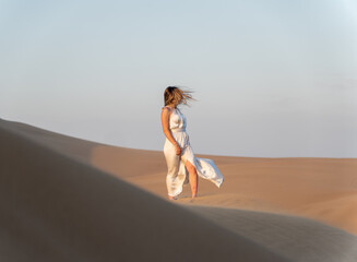 dunas, atardecer, sunset