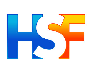 HSF Letter Initial Logo 