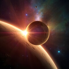 Golden Horizon: Planet by the Star