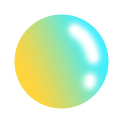 vector glossy sphere