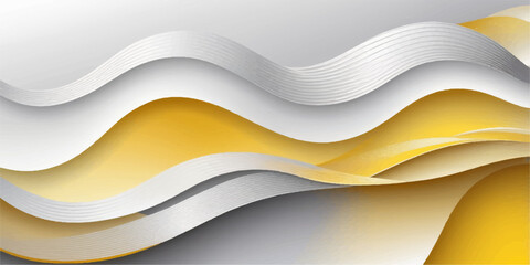 Abstract wave vector design illustration with a blue curve pattern for a modern web backdrop