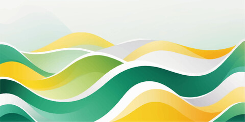 Abstract colorful wave vector background illustration with vibrant rainbow lines and curves