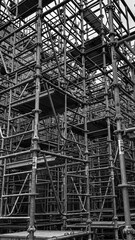 Obraz premium Gerüstbau
