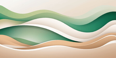 Colorful abstract wave vector design set with wavy curves, lines, and patterns for banners, web backgrounds, and art illustration