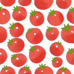 set of red tomatoes