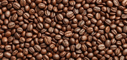 Seamless coffee bean and spice background pattern, rich brown tones,  spice,  cafe