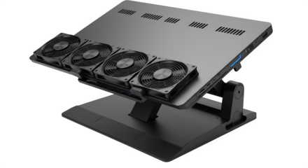 Gray cooling pad appears in product staging for cooling.