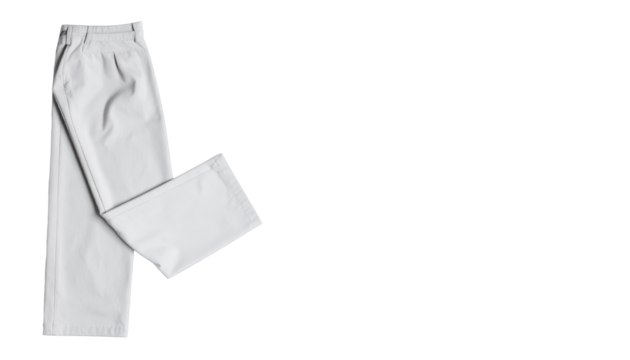 Stylish light pants for modern fashion design mockups