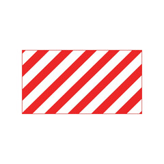 Vibrant red and white diagonal stripes pattern seamless background for design projects vector