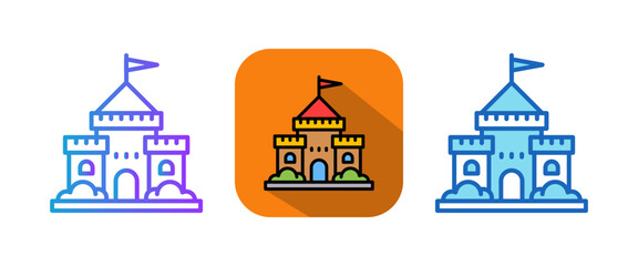 Castle multiple icon
