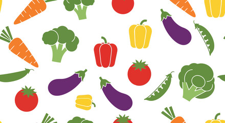 Assorted fresh healthy vegetables collection organic food nutrition ingredients variety vector