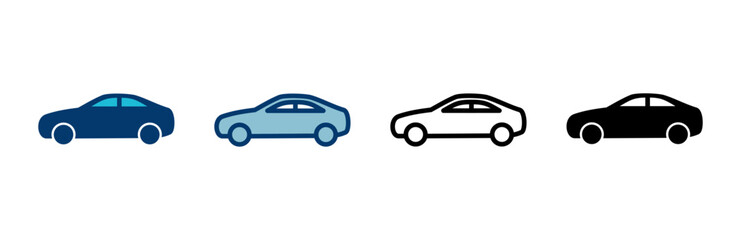 Car icon vector isolated on white background. Car icon vector.