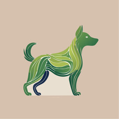 vector illustration of a horse