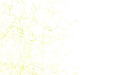 Dynamic abstract background of connected lines. Ideal for digital data, technology, and network concepts.