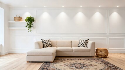 Modern living room interior