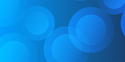Blue Circular Abstract Background With Bold Gradients For Modern Web And Design Projects