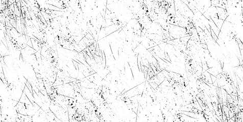 Scratched Grunge Urban Background Texture Vector. Dust Overlay Distress Grainy Grungy Effect. Distressed Backdrop Vector Illustration. Isolated Black on White Background. EPS 10.