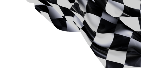 High-quality checkered flag image. Perfect for racing, sports, victory themes. Download now!