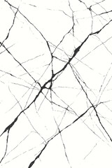 Realistic marble crack vector with detailed fracture lines, perfect for backgrounds, surface prints, or decorative design themes.