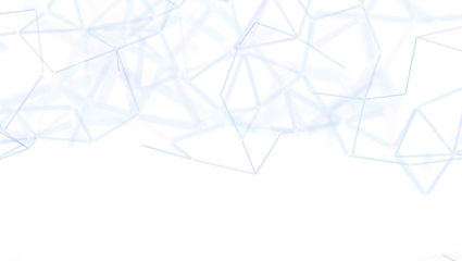 Abstract digital background with geometric network of connected lines on white, symbolizing communication, technology, data, and the internet.