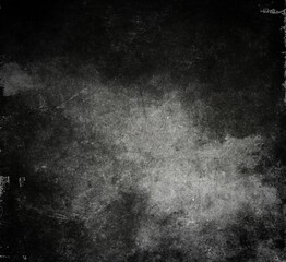 Dark grunge background, scary horror obsolete texture, copy space