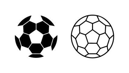 Obraz premium Soccer balls with transparent background