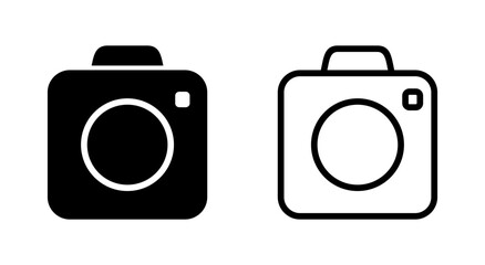 Camera icon symbol for apps and websites. photo camera sign and symbol. photography icon.