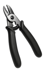 Obraz premium Ergonomic wire stripper and cutter for home wiring projects.