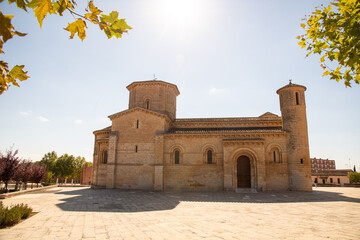 Kirche San Martin in Fr&ouml;mista am Jacobsweg in SPanien