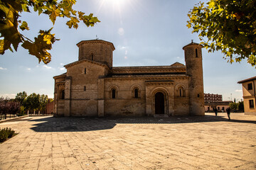 Kirche San Martin in Fr&ouml;mista am Jacobsweg in SPanien