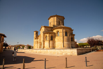 Kirche San Martin in Fr&ouml;mista am Jacobsweg in SPanien