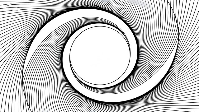Abstract spiral pattern
