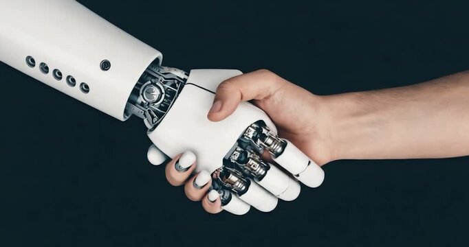 Robot handshake