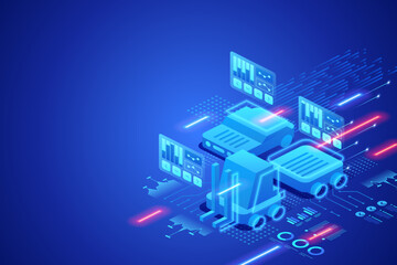 Self-Driving Vehicles in Smart Factory