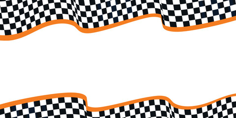Checkered Flag Vector Art, Icons, Graphics