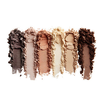 Earthy eyeshadow palette swatches for stunning beauty looks, perfect for elegant makeup tutorials and modern cosmetic ads - inspire confidence and radiant style