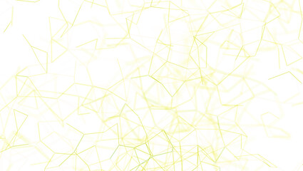 Geometric abstract background with interconnected lines and dots. Modern digital art for data, technology, and network concepts.  Bright and sim