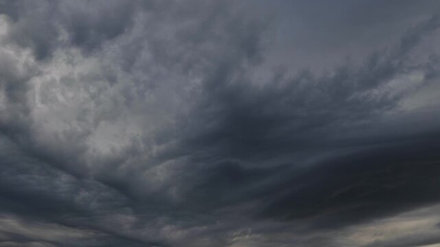 Storm clouds timelapse