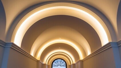 Fototapeta premium Architectural Arches in the Historic Center of Seville, Spain