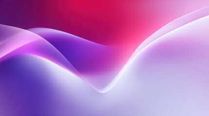 Abstract shapes in purple and pink
